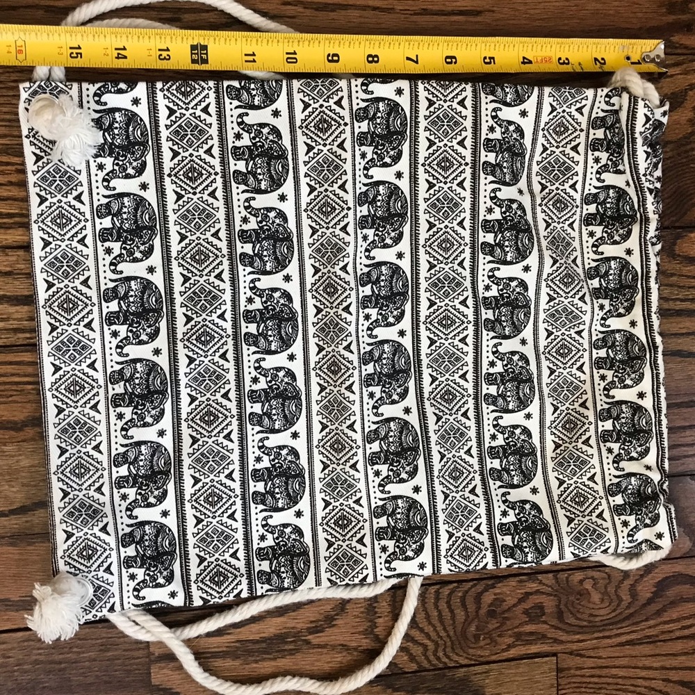 Elephant Drawstring Backpack - image 4